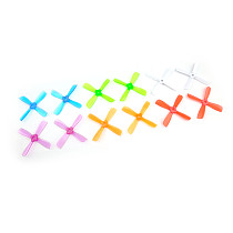 2 pairs 3035 pro Propeller 3 inch CW CCW Props 76mm PC Paddle 4 Blade for indoor brushless FPV Racer 5mm hole