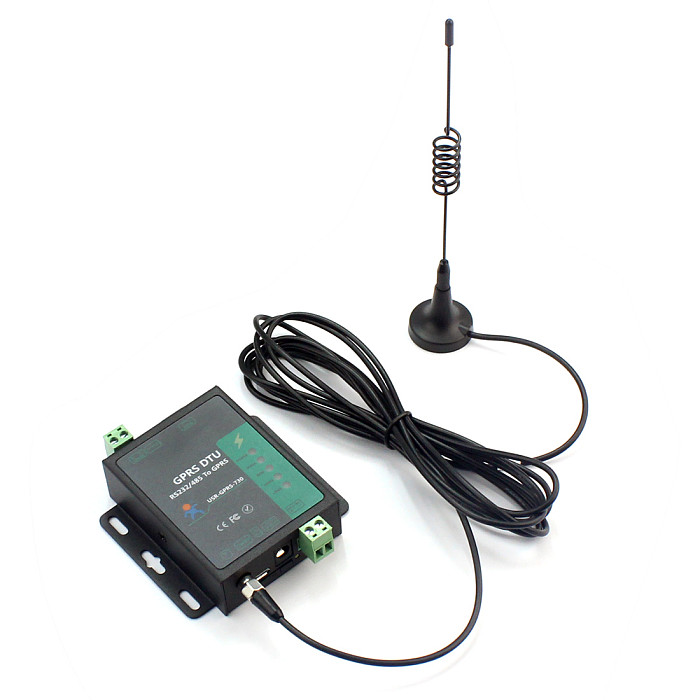USR-GPRS232-730 RS232 / RS485 GSM Modems Support GSM/GPRS GPRS to Serial Converter DTU Flow Control RTS CTS
