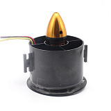 QX 70mm QF2822 3000KV Brushless Motor EDF Ducted 6-Rotor Fan Motor Balance Tested for Jet RC AirPlane