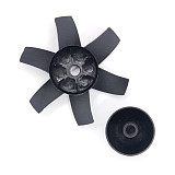 QX-MOTOR 70mm 6 Blades Ducted Fan Propeller With Ducted Barrel Brushless Motor Fan for RC Drone Accessories Quadcopter