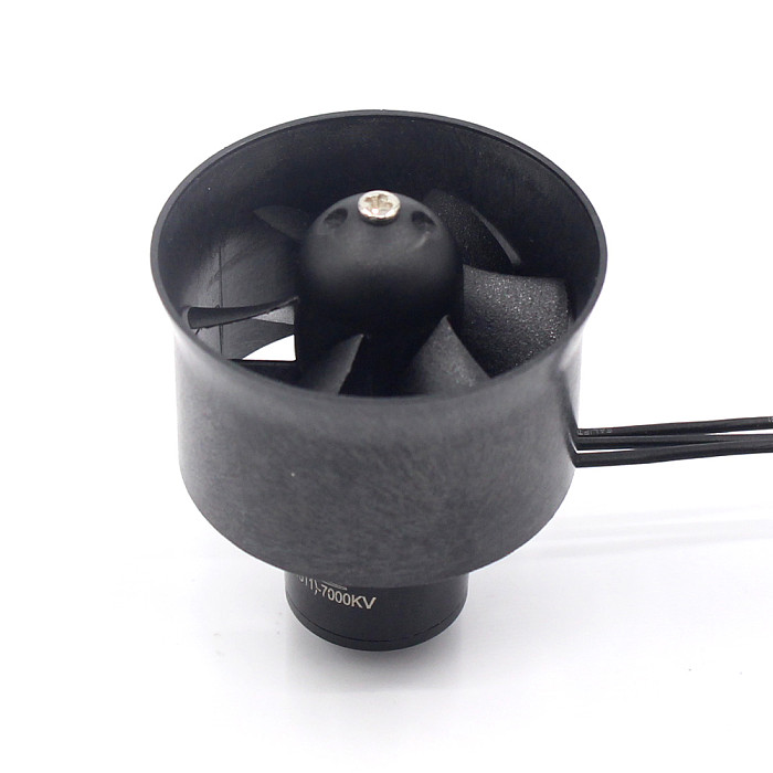 QX 30mm 6 Blades Ducted Fan EDF Unit with QF1611 1311 7000KV Brushless Motor for RC Airplane QX-Motor
