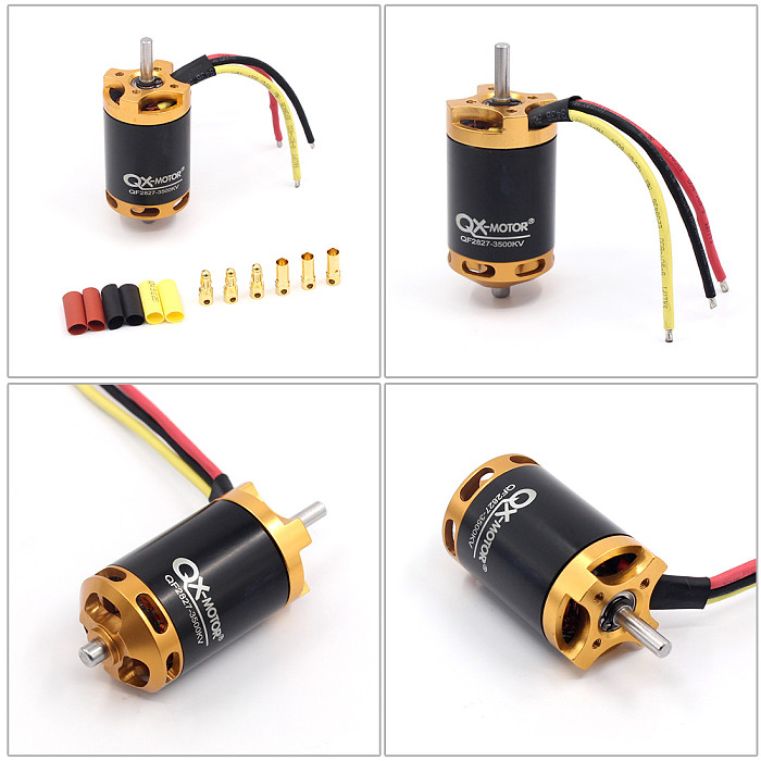 QX QF2827 70mm 3500KV Brushless Motor for 1500g RC Airplane 6 Blades EDF Unit Ducted Fan QX-Motor