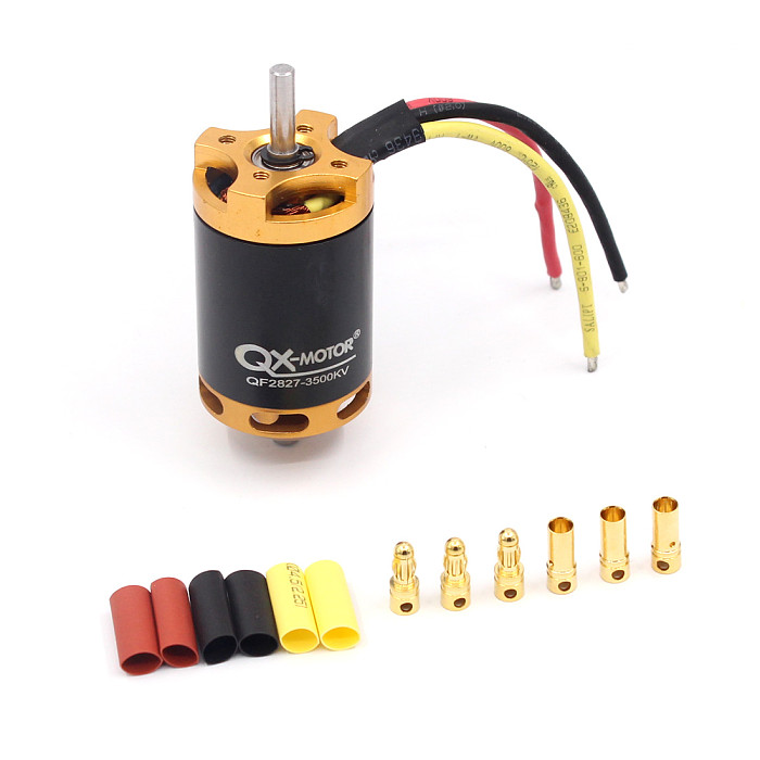 QX QF2827 70mm 3500KV Brushless Motor for 1500g RC Airplane 6 Blades EDF Unit Ducted Fan QX-Motor