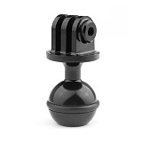 CNC 360 Degree Rotation Ball Head Mount Tripod 2.5CM for Gopro Hero 5 4 Xiaomi Yi SJCam GitUp Cameras