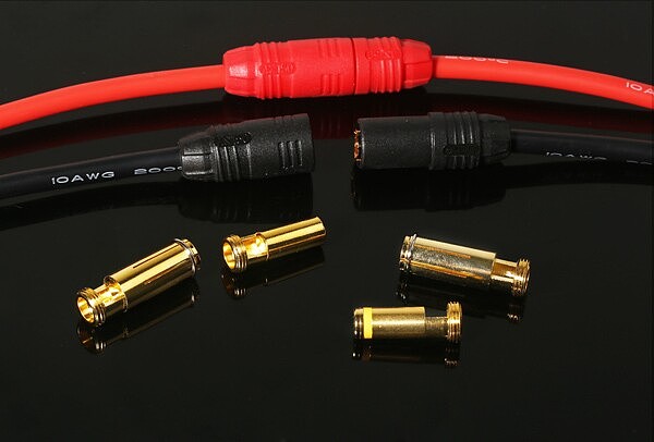 AS150 ESC Sparkproof Plugs Electronic Governor End Plug with Resistance Light Weight for High Voltage Battery RC Model TL2912