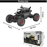 Flytec 9118 1/18 2.4G 4WD Alloy Off-road RC Climbing Car High Speed Clamber Cross Country Vehicle Toys