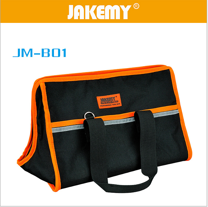 JAKEMY JM-B01 Large Professional Tool Bag Multifunctional Electrician Household Tool Bag