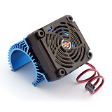 Hobbywing EZRUN Motor Combo C1 Motor Heat Sink + 5V Fan Hobbywing 2S for 3660 3665 3674 1/8 RC Car Brushless Motor