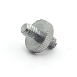 Bracket Plate Screw /1/4 1/4 Inch Double Screw Positioning Bolt for SLR Camera