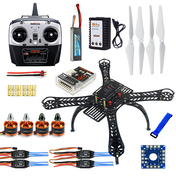4-Axis Assembled RC Helicopter with QQ Super Flight Control+T6EHP-E 6Ch Transmitter+11.1V 3300Mah 25C Battery