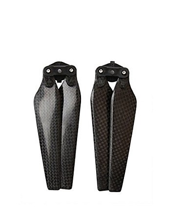 QWinOut Full Carbon Fiber 8330 CW CCW Propeller Self locking Enhanced Blade Props for DJI Mavic pro (1 Pair)