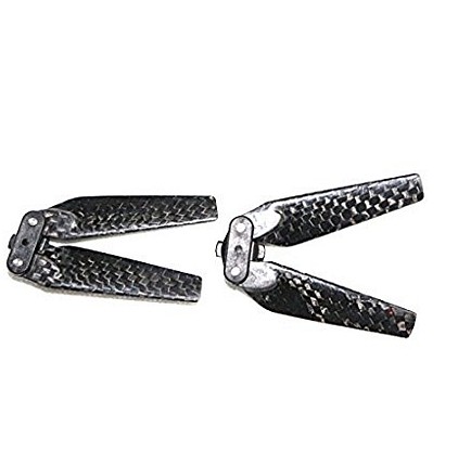 QWinOut 4730F Carbon Fiber Quick Release Foldable Propeller 4.7 inch Blades 4.7  CF Props for DJI Spark Accessories