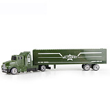 JMT 5 Color Diecast Alloy & Plastic Truck Toy Model Car Container Green Truck Children's Educational Toys for Boy Chirstmas Gift
