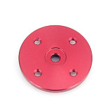 F07822 1 Pcs CNC Aluminum Alloy Servo Plate Round Disc Horn 25T Red Color for FUTABA TOWER Series