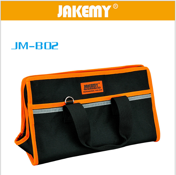 JAKEMY JM-B02 Medium Professional Tool Bag Multifunctional Electrician Tool Bag Medium 35.5*21*17