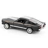JMT Brand Car GT500 1:32 Alloy Diecast Metal Pull Back Car Door Openable Mini Race Sport Cars Toys for Boy Gift Collection