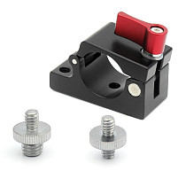 JMT 25mm Rail Rod Clamp Bracket Holder with 1/4 3/8 Mount for DJI Ronin M MX Accessories Monitor Clip Photo Studio Spare Parts