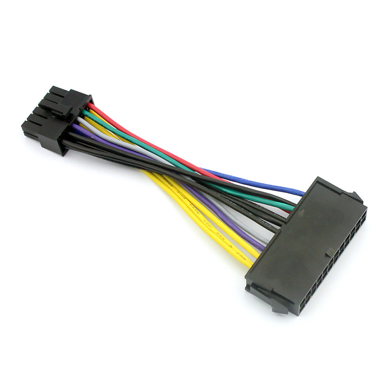 ATX 10cm 1150Pin ACER Mainboard Cable Adapter 24P to 12P Power Supply Cable 18AWG Wire Q87H3-AM For Acer Computer