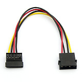 4Pin IDE to SATA Power Supply Cable 4Pin to 15Pin SATA Hard Drive Power Adapter Cable Wire 20cm
