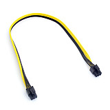 40cm Cable Adapter 6P to 6P 18AWG Wire Line Graphics extension cord Server Conversion Board 6pin to 6pin Power Supply Connector