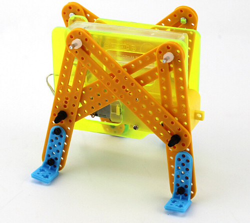 Electric Robot Mechanical Insect Crawl Model Toy DIY Educational 3D Assembles Kits for Kids Children Physical Science Experiment