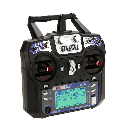Flysky FS-i6 6CH 2.4G AFHDS 2A LCD Transmitter Radio System for RC Heli Glider Quadcopter DIY Drone