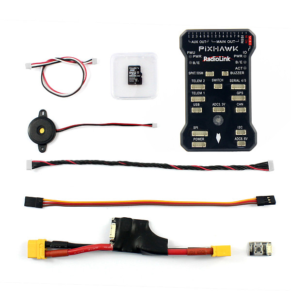 Radiolink PIX 32 Bit 8G Flight Controller & M8N GPS Combo Set for AT9/AT10 Remote Controller OSD DIY RC Multicopter Dron