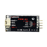 RadioLink PRM-03 OSD Telemetry Module for AT9S AT10 RC Drone Suit PIX APM R9D R9DS R10D R10DII R10DS R12DS