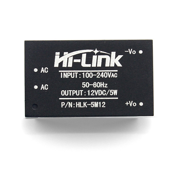 Hotsale HLK-5M12 AC-DC 220V to 12V 5W Switching Power Supply HLK 5M12 Smart Home Module