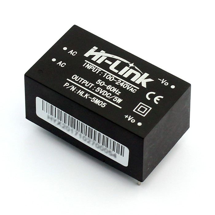 High Quality HLK-5M05 AC DC 220V to 5V 5W 5Watt Isolated Switching Step-Down Power Supply Module Converter HLK 5M05