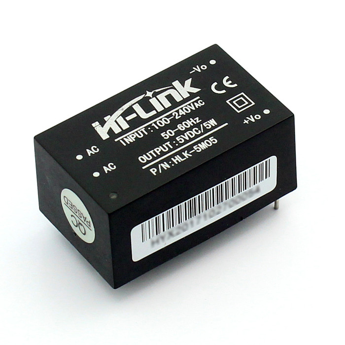 High Quality HLK-5M05 AC DC 220V to 5V 5W 5Watt Isolated Switching Step-Down Power Supply Module Converter HLK 5M05