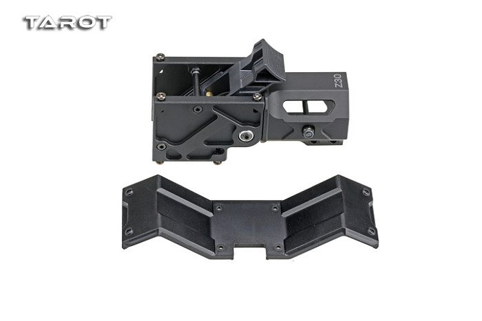 Tarot Z30 CNC 30mm Folding Arm Seat Mount TL30A1 Waterproof Matte Black for X4II / X6II / X8II RC DIY FPV Multicopter