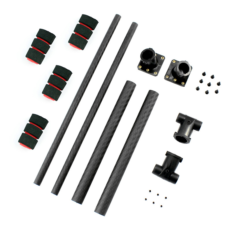 T Type Tall Landing Gear Skid Quick Install Carbon Fiber for FPV Wheelbase 700MM RC Multicopter Drone