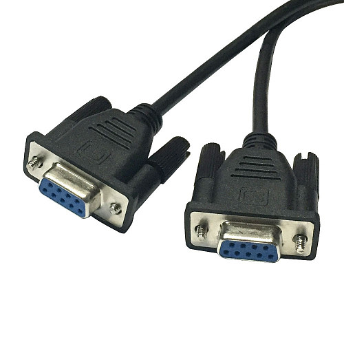 DB9 Male to 2 Female Serial Rs232 Splitter Cable Rs232 Male to 2 Female 2 F17686