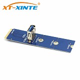 NGFF M.2 to PCI-E X16 Slot Transfer Card Mining Pcie Riser Card VGA Extension Cable Minner Extender Graphics Adapter Card