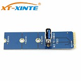 NGFF M.2 to PCI-E X16 Slot Transfer Card Mining Pcie Riser Card VGA Extension Cable Minner Extender Graphics Adapter Card