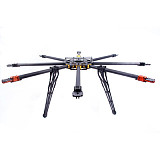 JMT DIY 8-Axle Unassembled RC Drone 1000mm Carbon Octocopter PX4 PIX M8N GPS RC Drone PNF Kit No Remote Battery FPV