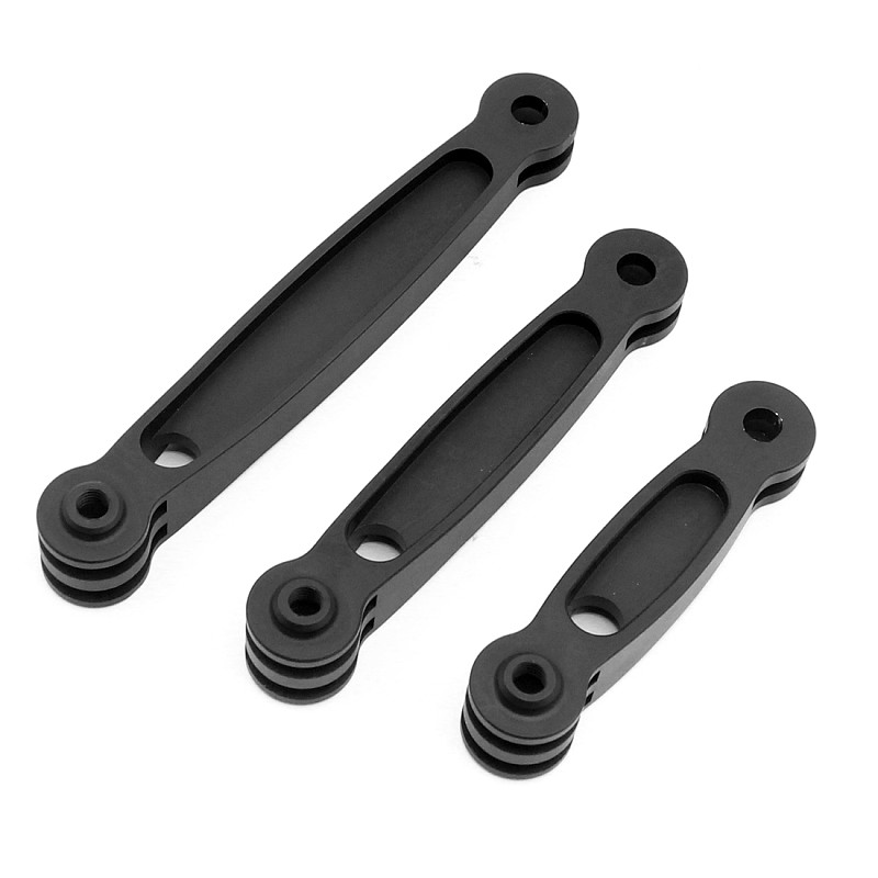 CNC Aluminum 3 in 1 Photo Shoot Extension Conversion Bracket Extend Mount Tripod Adapter for Gopro Xiaoyi Gitup SJ4000 Sports Camera