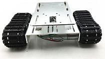 DIY Crawler Robot Chassis Aluminium Alloy Tank Car Chassis Bottom Intelligent Toy