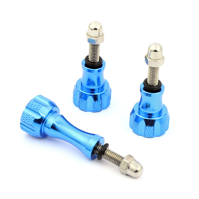 CNC Aluminum 3 in 1 Photo Shoot Extension Conversion Bracket Extend Mount Tripod Adapter with Screws for Gopro Xiaoyi Gitup SJ4000 Sports Camera