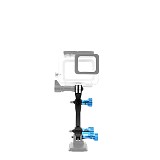 CNC Aluminum 3 in 1 Photo Shoot Extension Conversion Bracket Extend Mount Tripod Adapter with Screws for Gopro Xiaoyi Gitup SJ4000 Sports Camera