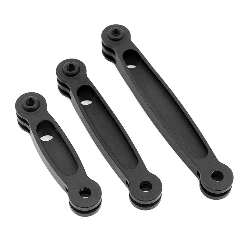 CNC Aluminum 3 in 1 Photo Shoot Extension Conversion Bracket Extend Mount Tripod Adapter for Gopro Xiaoyi Gitup SJ4000 Sports Camera