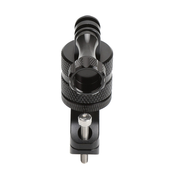 Bike Bicycle Aluminum Handlebar Bar Clamp Mount Clip for Gopro 5 Xiaoyi SJCAM Action Camera