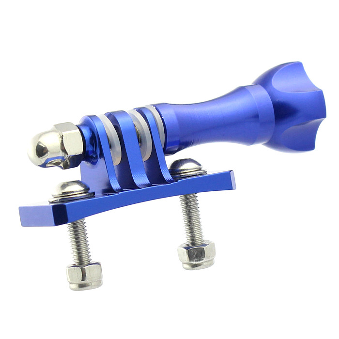 OEM Blue CNC Skydiving Helmet Fixed Mounts+Carema Accessories Aluminum Nut