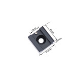 Hot Shoe Adapter 1/4 Screw For Canon DSIR Camera Cage Rig Microphone Studio Kit