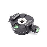 XILETU XPC-60C 360 Degree Panoramic Tripod Head Clamping For Arca Swiss Tripod Ball Head 38mm Quick Release Plate