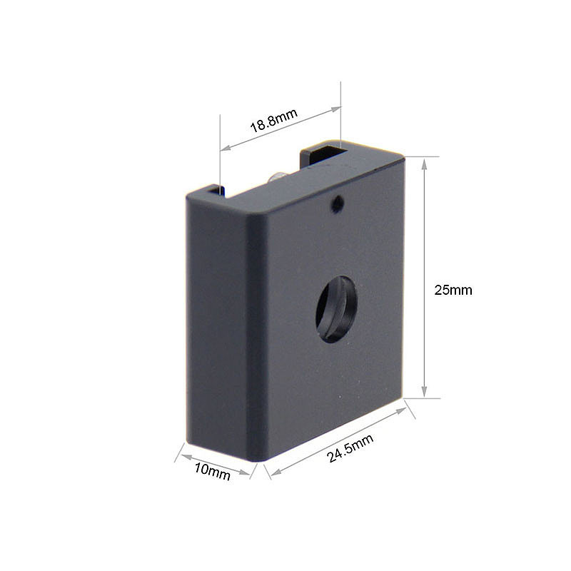 Hot Shoe Adapter 1/4 Screw For Canon DSIR Camera Cage Rig Microphone Studio Kit