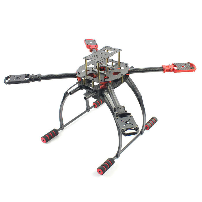JMT J510 Carbon Fiber 4-axis Foldable Rack Frame Kit for DIY Quadcopter RC Drone