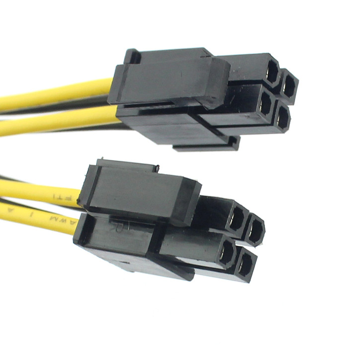 High Quality 4Pin 4P to 8Pin 8P Power Supply Cable Computer CPU P4 to P8 Extension Conversion Wire Cord 20cm