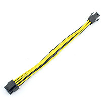 High Quality 4Pin 4P to 8Pin 8P Power Supply Cable Computer CPU P4 to P8 Extension Conversion Wire Cord 20cm